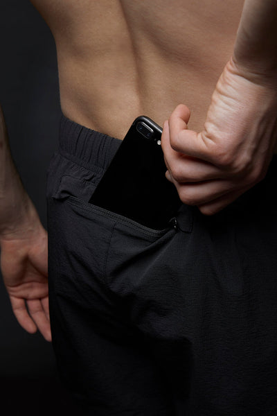 DIVISION SHORTS  5" NO INNER SHORTS - BLACK