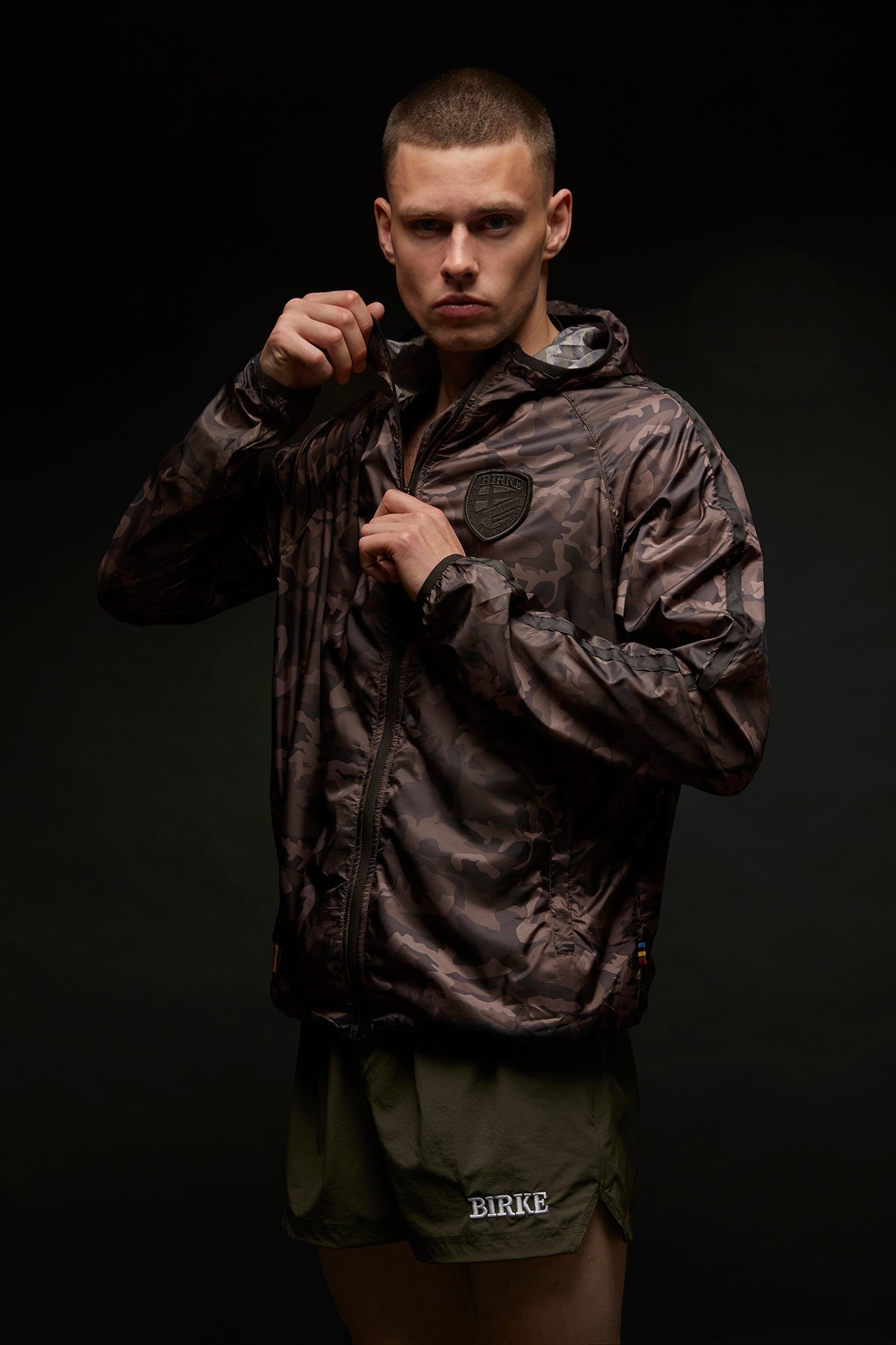 Platoon full zip jacket - Desert Camo