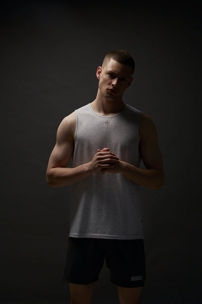 TANK TOP MELANGE GREY