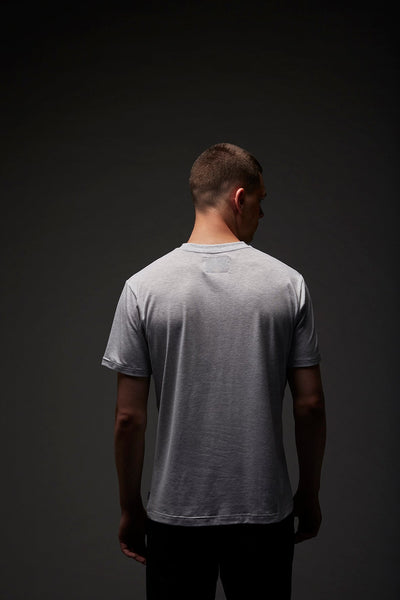 RUNWAY T-SHIRT MELANGE GREY