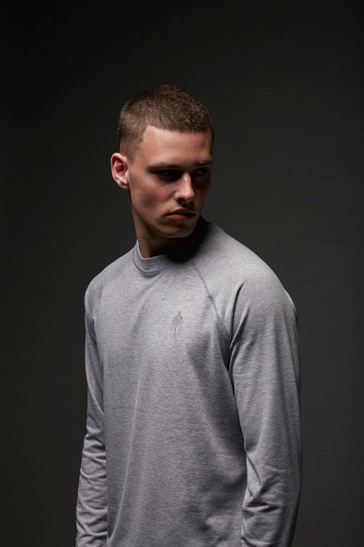 DIVEMASTER LS TEE MELANGE GREY