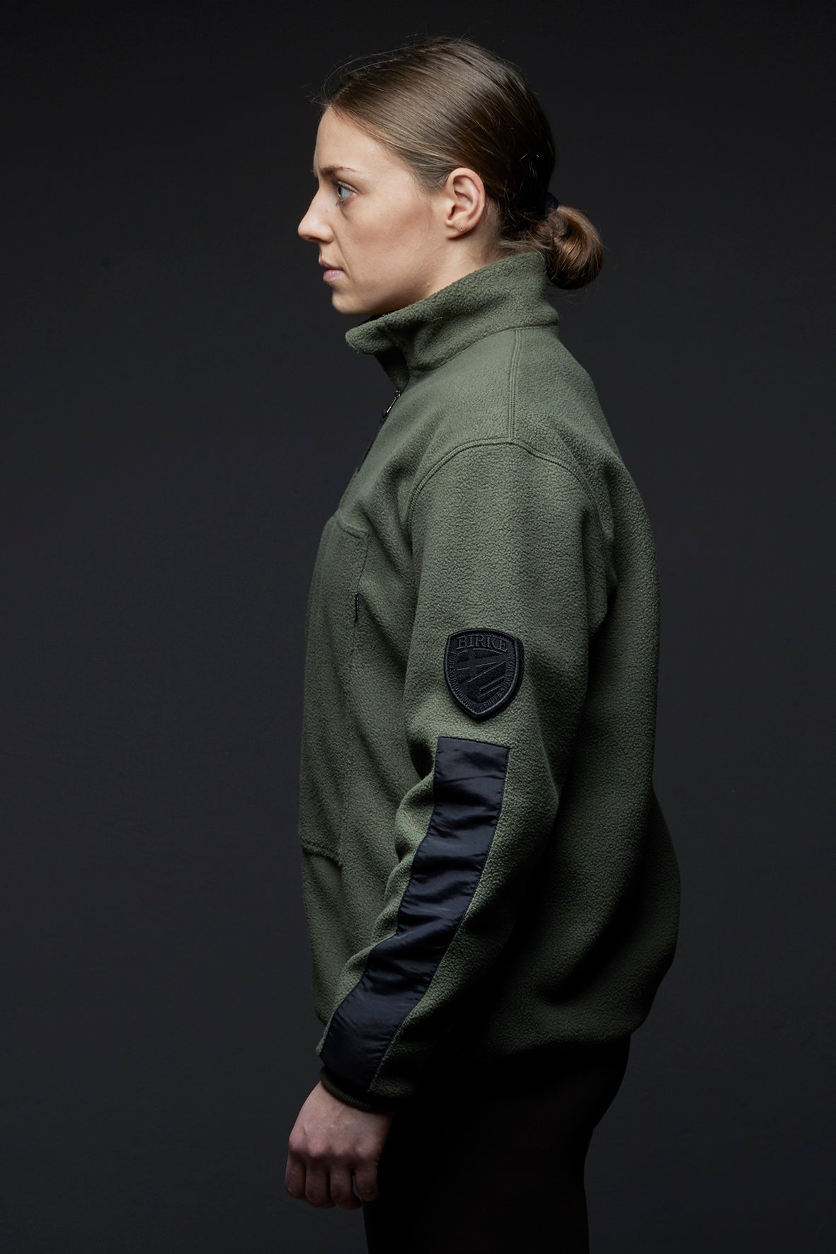 STRIKER FLEECE ANORAK RANGER GREEN.