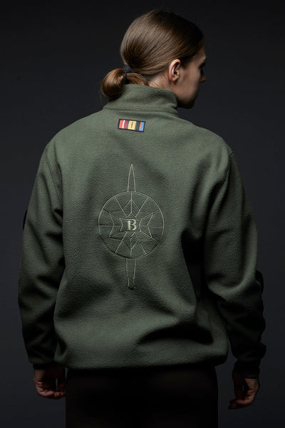STRIKER FLEECE ANORAK RANGER GREEN.