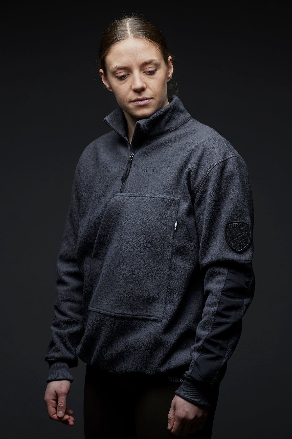 STRIKER FLEECE ANORAK WARSHIP GREY