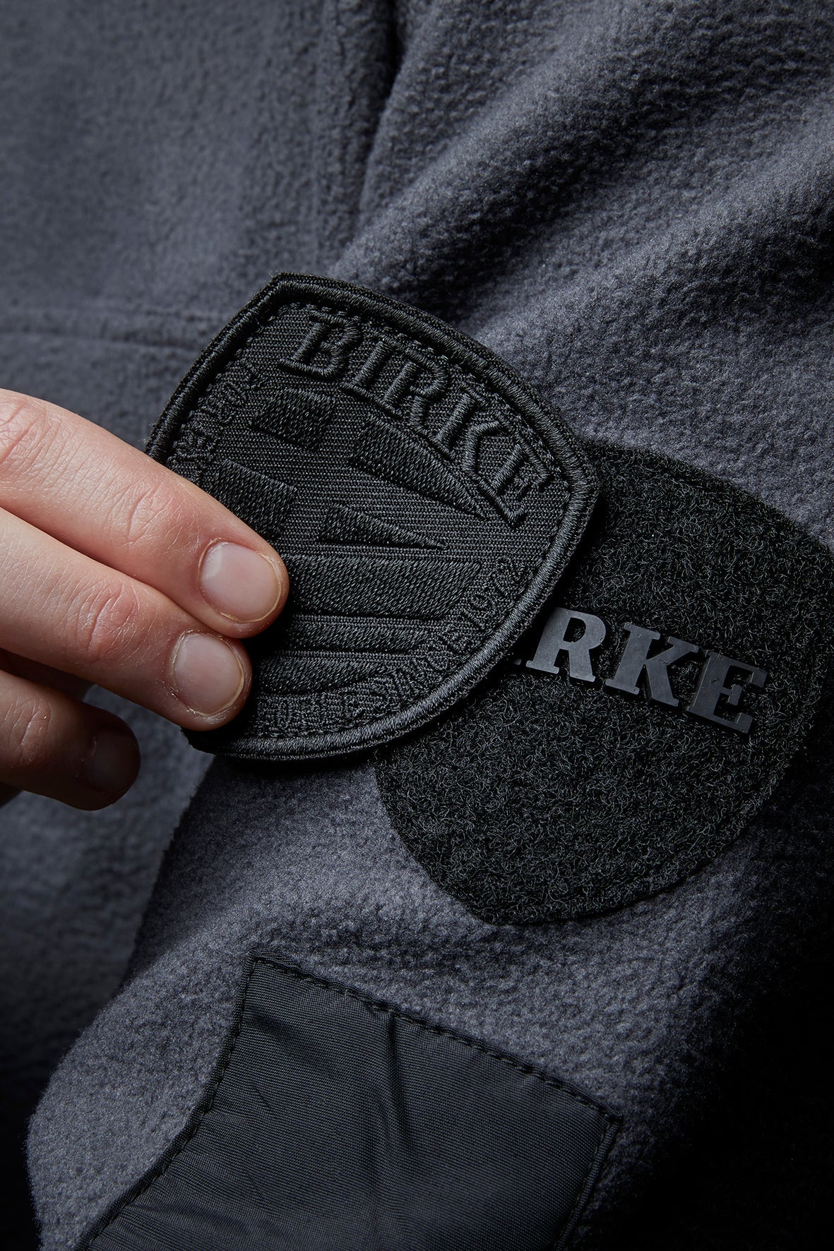 STRIKER FLEECE ANORAK WARSHIP GREY