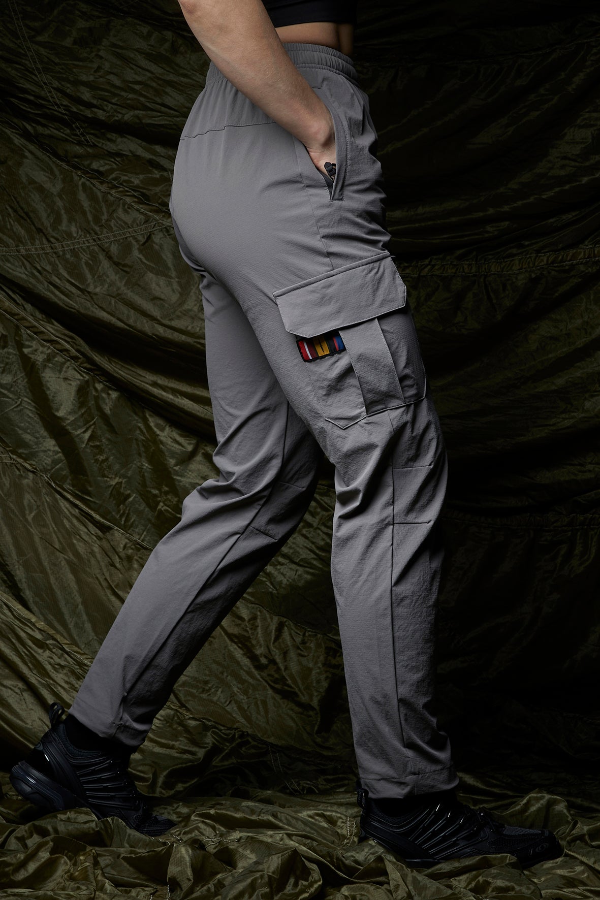 C-130 CARGO PANTS - STONE GREY.