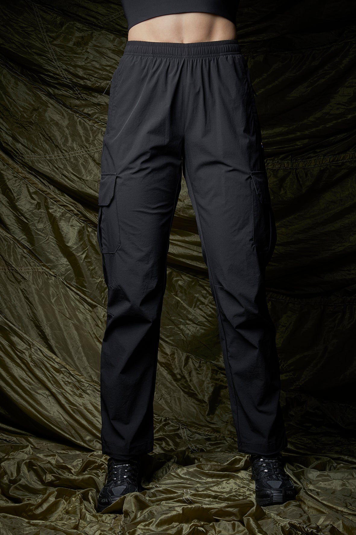 C-130 CARGO PANTS - BLACK.