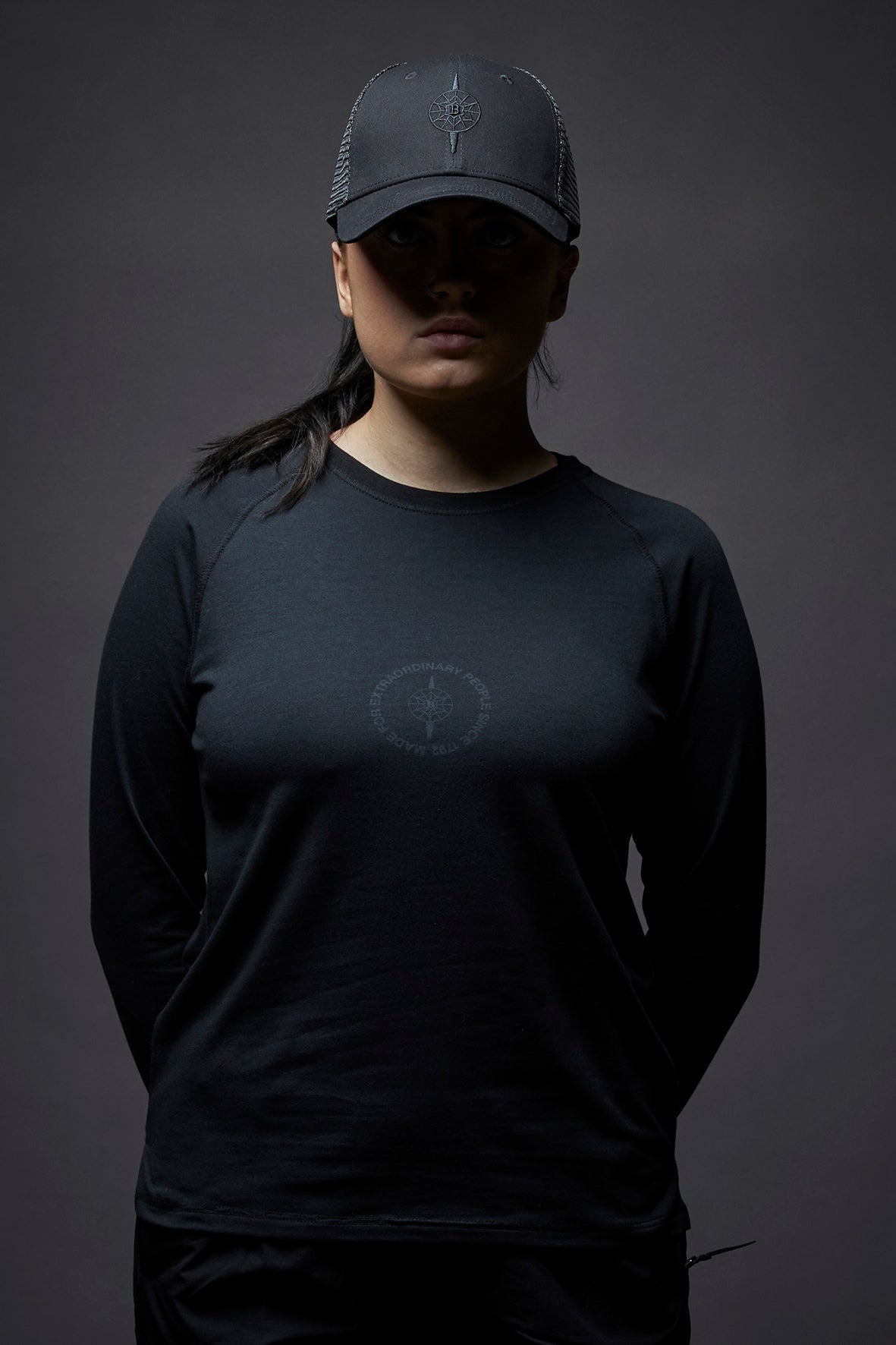 GO DARK - DIVEMASTER W LS TEE