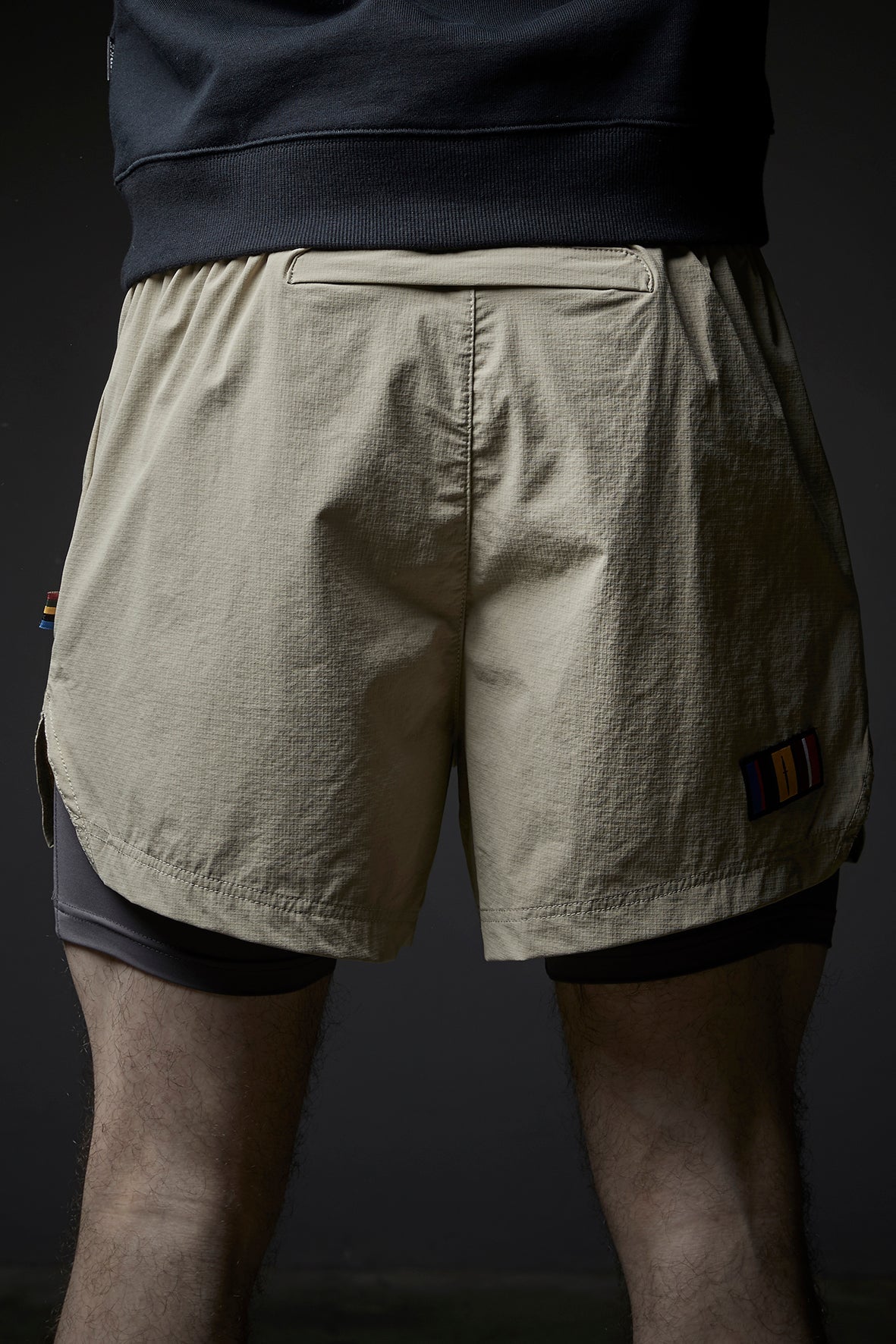 DIVISION 2 in 1 shorts - 5" DESERT