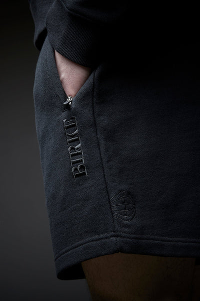 HEAVY SWEAT SHORTS - BLACK