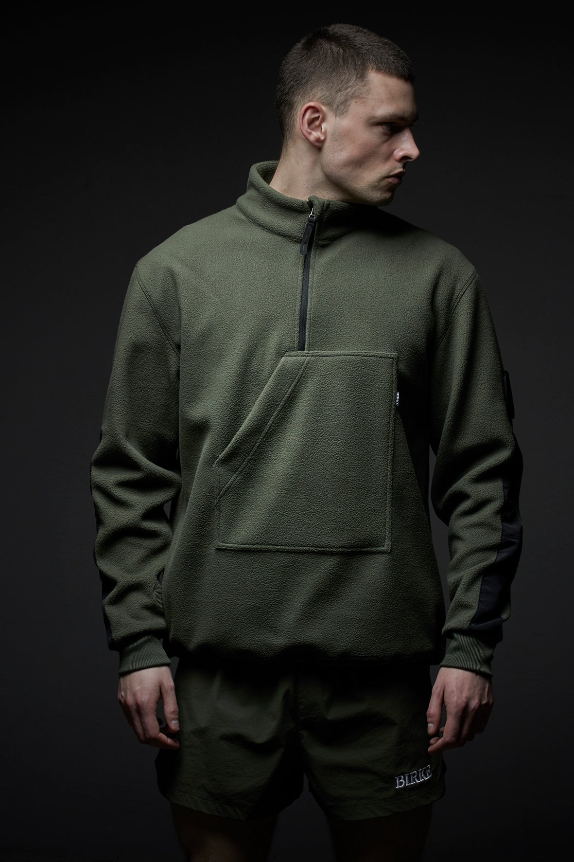 STRIKER FLEECE ANORAK RANGER GREEN