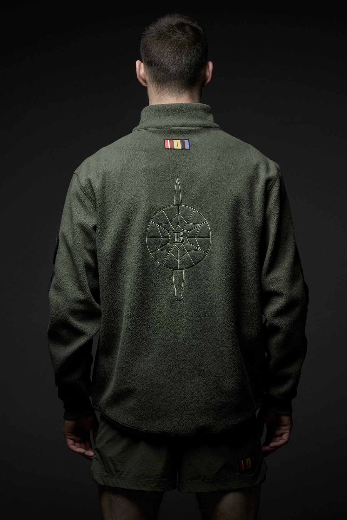 STRIKER FLEECE ANORAK RANGER GREEN