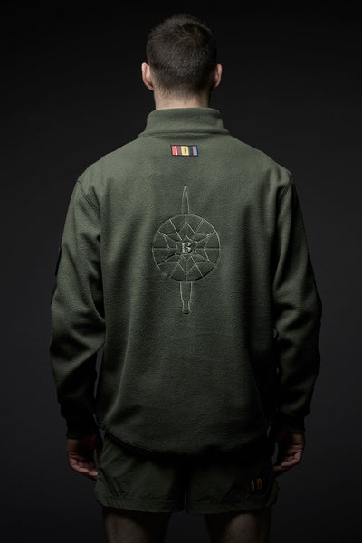 STRIKER FLEECE ANORAK RANGER GREEN