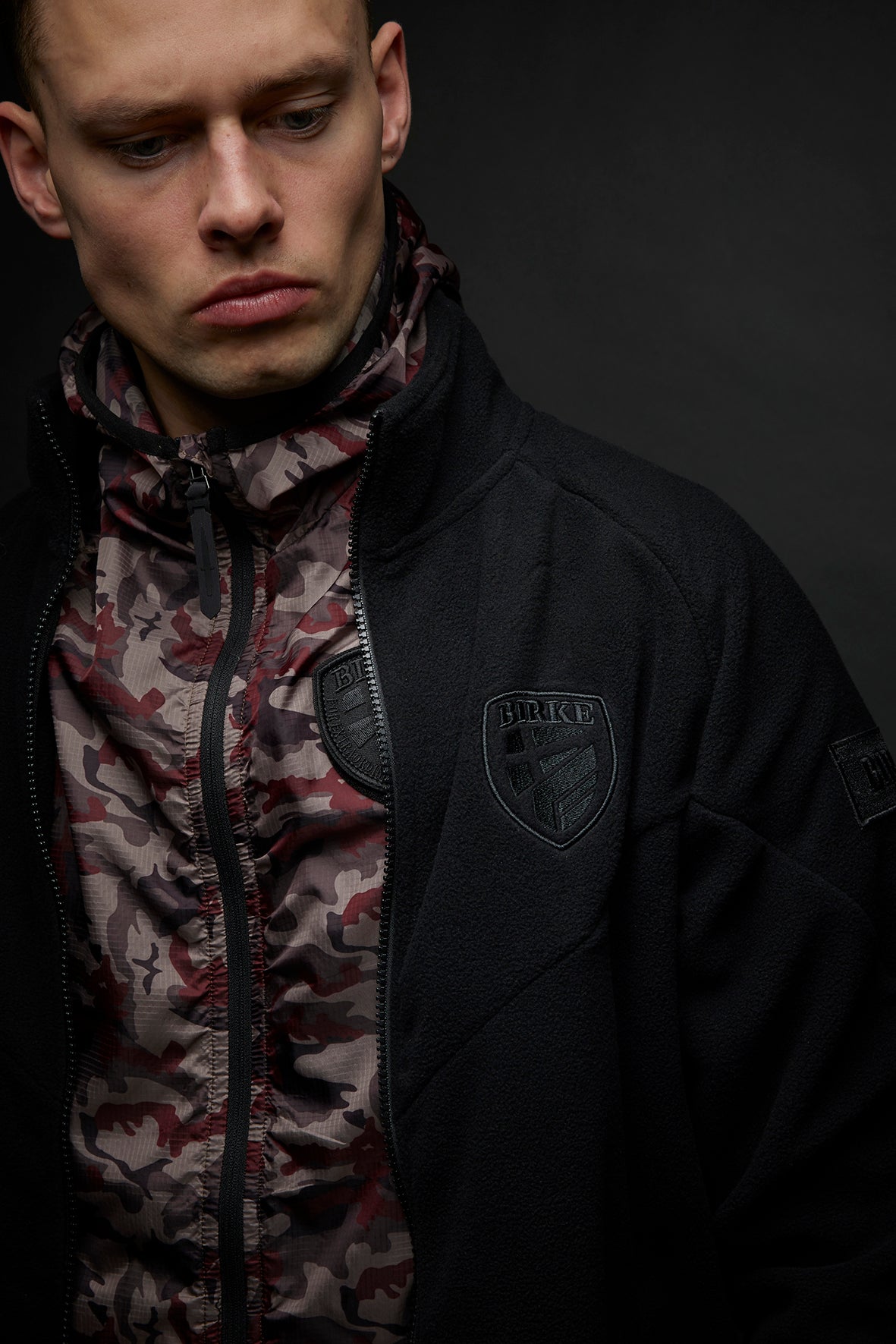 STEALTH FULL ZIP FLEECE JACKET