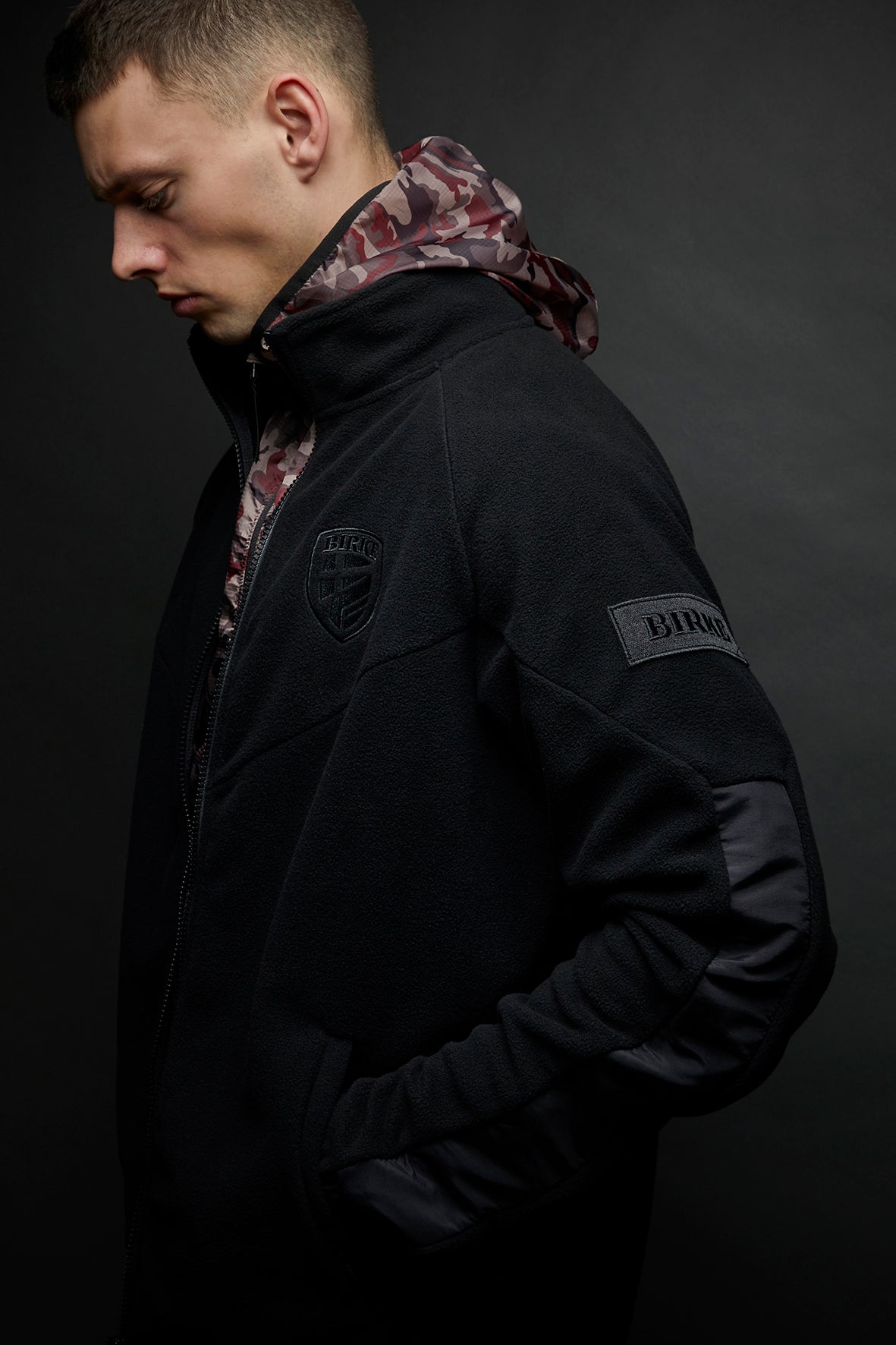 STEALTH FULL ZIP FLEECE JACKET