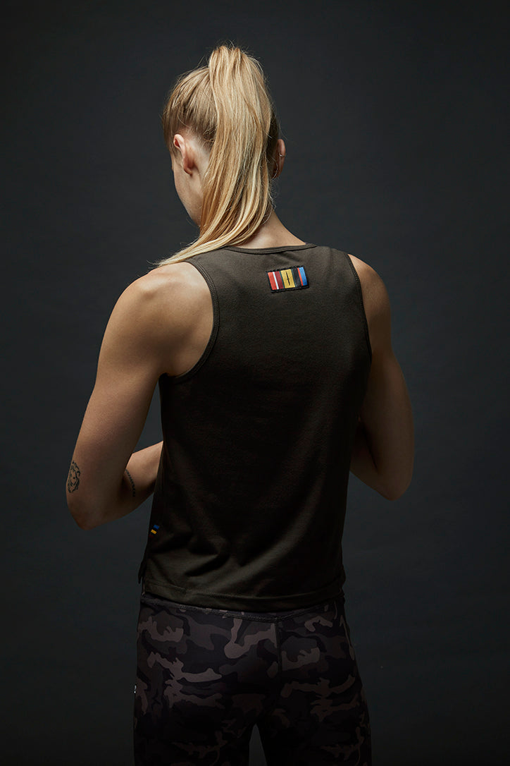 TANK TOP W - MUD