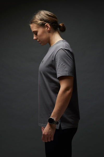 RUNWAY T-SHIRT WARSHIP GREY.