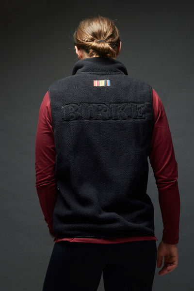 SNIPER FLEECE VEST - BLACK.