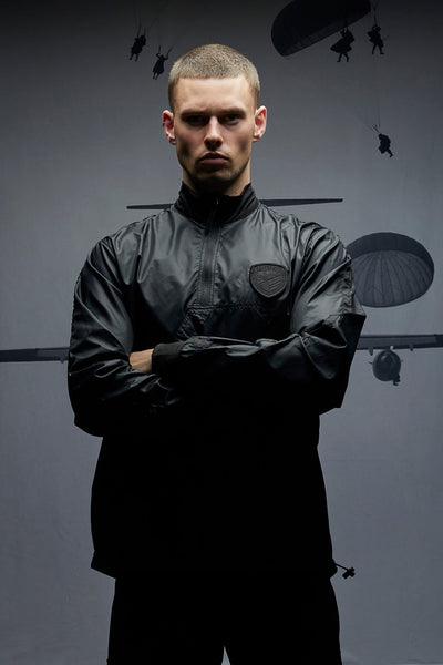 RUNNING ANORAK BLACK/BLACK