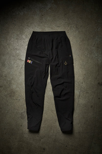 FIGHTER - WARM CARGO PANTS - BLACK