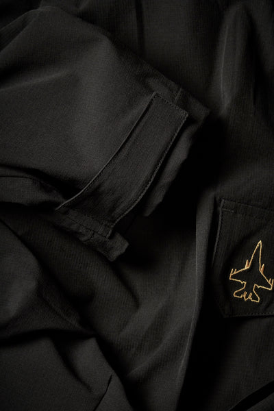 FIGHTER - WARM CARGO PANTS - BLACK